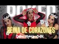 Accesorios De Reina De Corazones LUKIUP – Corbata, Pendientes, Calcetines Y Tatuaje Facial Para Carnaval Y Cosplay