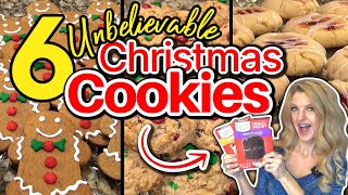 Unbelievable CHRISTMAS COOKIES That Will BLOW YOUR MIND! | BOX CAKE MIX COOKIE RECIPES