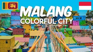 Malang Rainbow Village | Jodipan Indonesia | Bali Travel Guide | TRAVEL VLOG #20.5