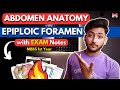 Abdomen Anatomy- Epiploic Foramen | MBBS 1st Year | Full Explanation with Exam Notes | MBBS World