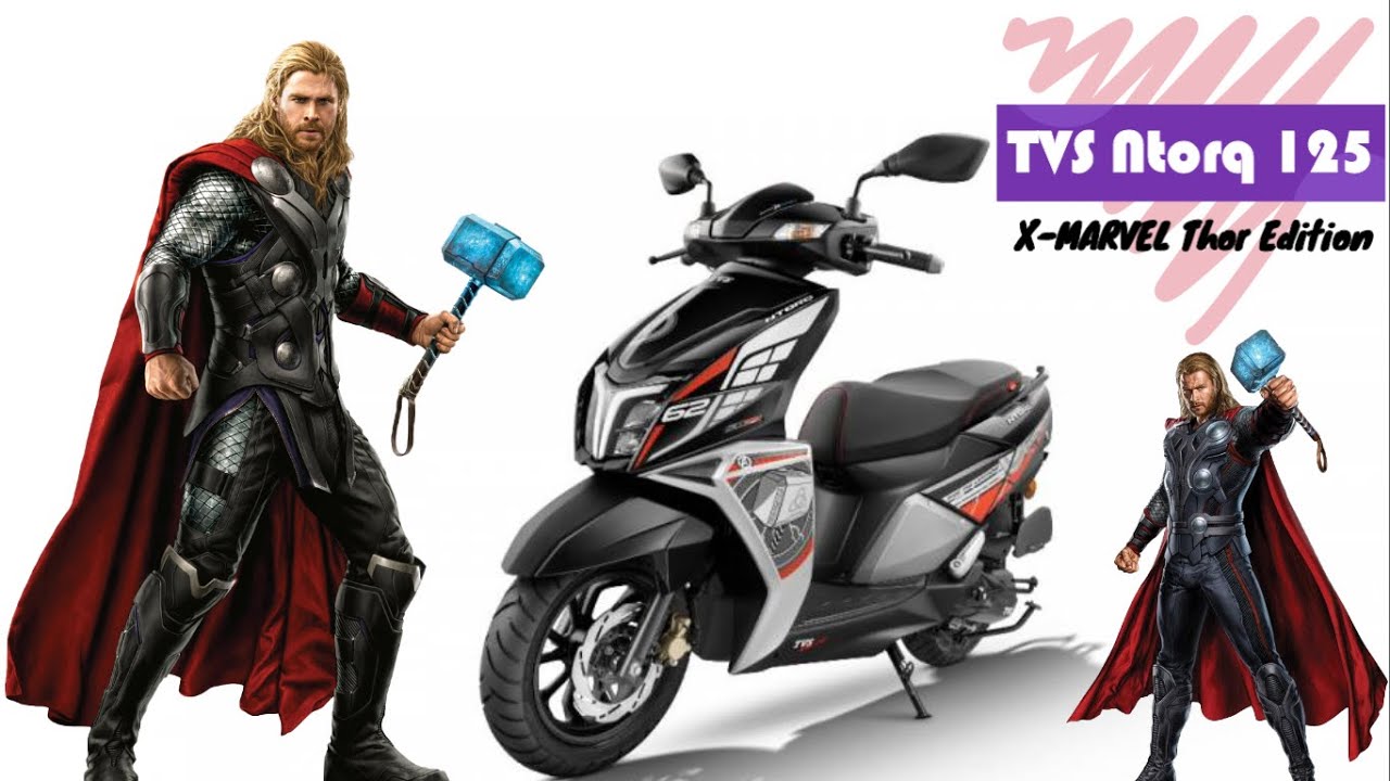 ntorq marvel edition on road price