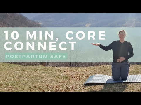 10 Min Core Connect | Postpartum Safe | DediKate