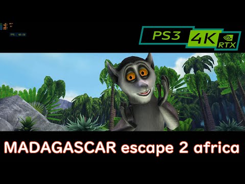 Madagascar: Escape 2 Africa / 4K PS3 emulator RPCS3 / RTX 2080ti x i7-9700KF