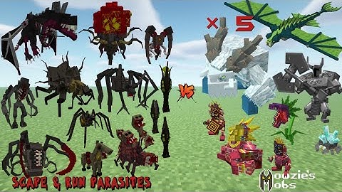 All Parasites (Scape and run parasites MOD) VS. 5 All (Mowzie