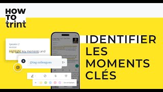 How to Trint – Identifier Les Moments Clés