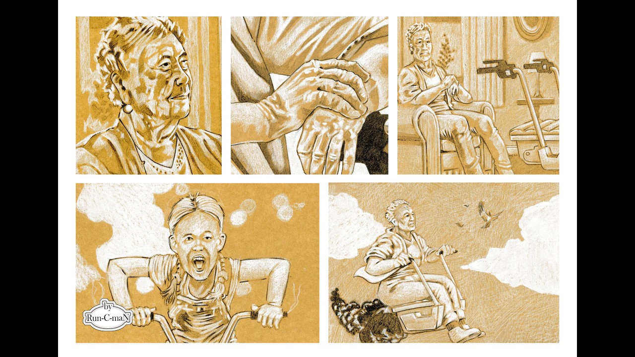 One-Page story from images in one of my sketchbooks, for the win!