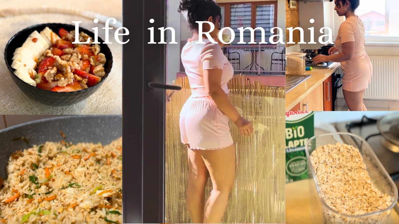 Living alone diaries | Days in my life in Romania |  Grocery shopping Cooking  Life of an introvert