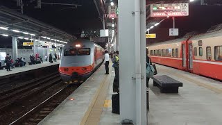 653次莒光號(E217)桃園站待避181次自強號