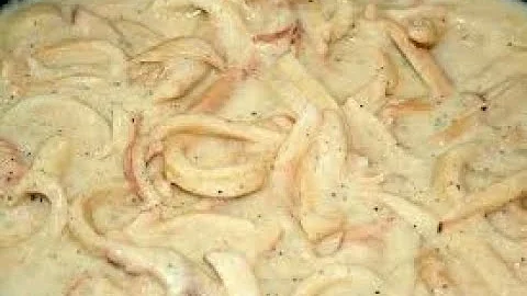 Чистим и готовим каракатицу и кальмара