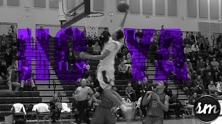 UNC commit Justin Jackson bangs alley-oop off the BACKBOARD @ Flyin' to the Hoop [ESPN #8 c/o 2014]