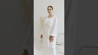 --urgarment.com--Muslim Women Solid Color Soft Abaya Dress | inner Dress | Abaya screenshot 1