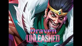 Draven Unleashed! NO Research, NO Guide,  Missed Ability All the time!