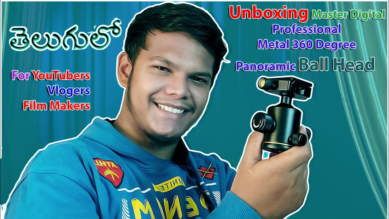 Unboxing Master Digital professional Metallic 360 Degrees Panoramic