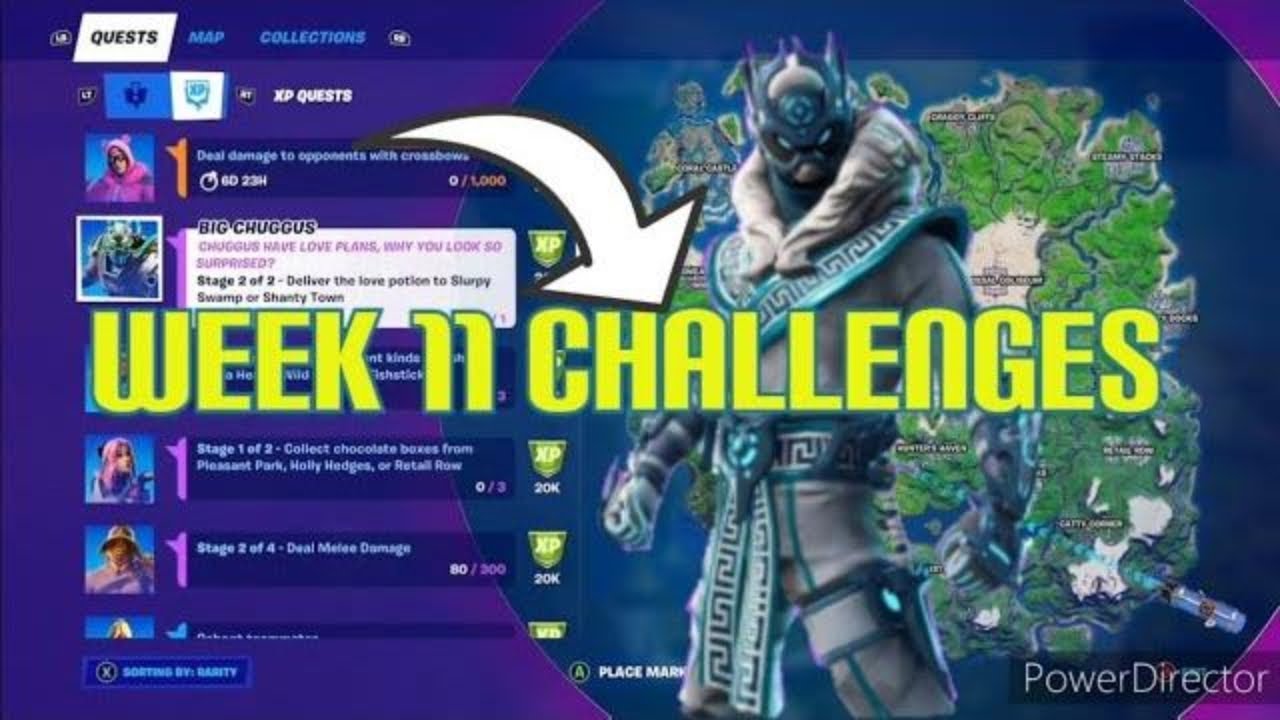 Fortnite All Week 11 Challenges And How To Complete Them All