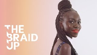 Half Up Corn Braids | The Braid Up | Cosmopolitan