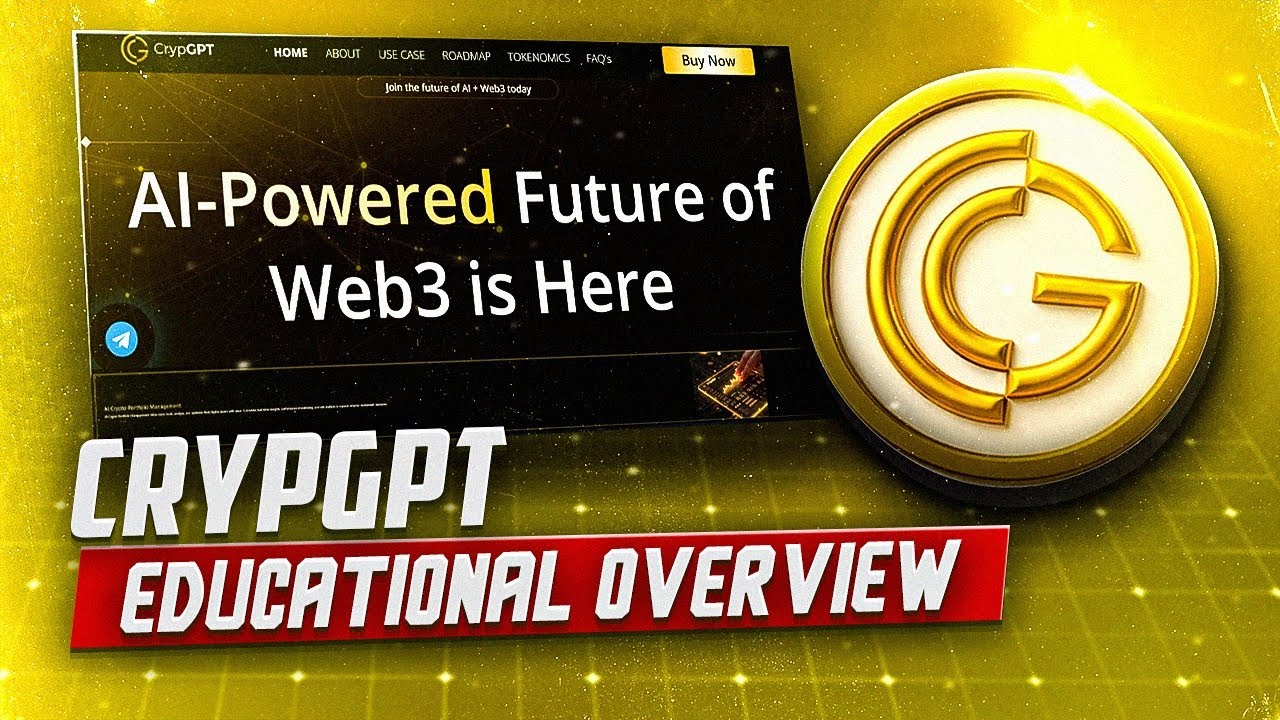CrypGPT Explained | AI-Powered Web3 Project | Tokenomics, Roadmap & Biconomy Listing