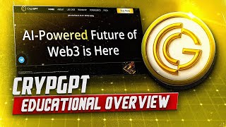 CrypGPT Explained | AI-Powered Web3 Project | Tokenomics, Roadmap & Biconomy Listing