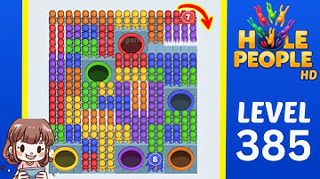Hole People Level 385 Solution Walkthrough