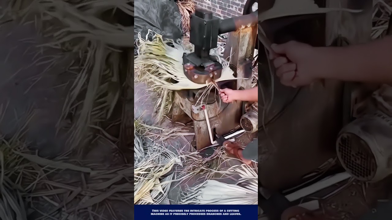 Precision Cutting Machine for Branch and Leaf Crafts 