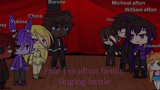 Fnaf 1 vs Afton family singing battle.