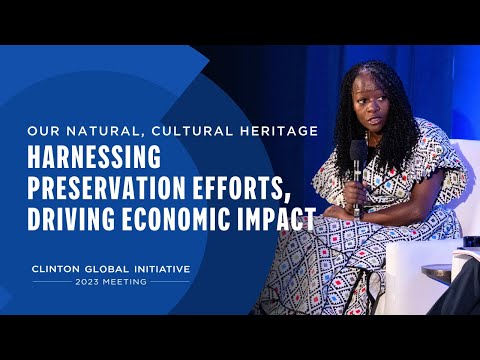 Our Natural, Cultural Heritage: Harnessing Preservation Efforts, Driving Economic Impact | #CGI2023