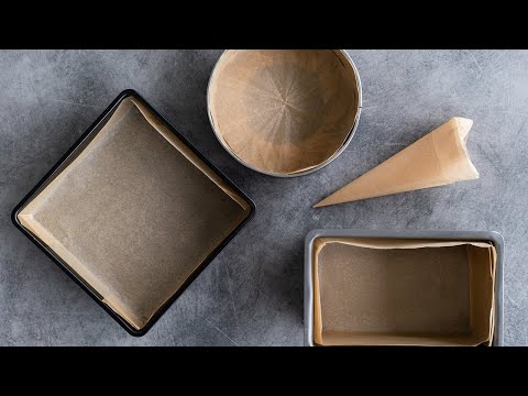 Video: How To Use Baking Paper