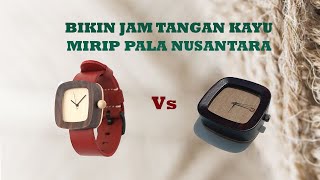 Bikin Jam Kayu Mirip Pala Nusantara Sepotong Kayu Tutorial Kayu