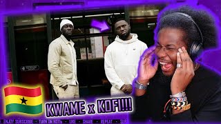 KWAME \& KOFI WENT MWAD!!! Headie One Ft. Stormzy - Cry No More (Official Video) [REACTION]