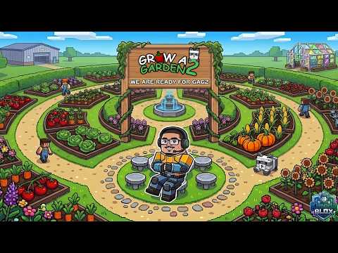 🔴LIVE | grow a garden 2 | #robloxshorts #growagarden2  #mobilelegends | SUPPORT BY : Anomali YED