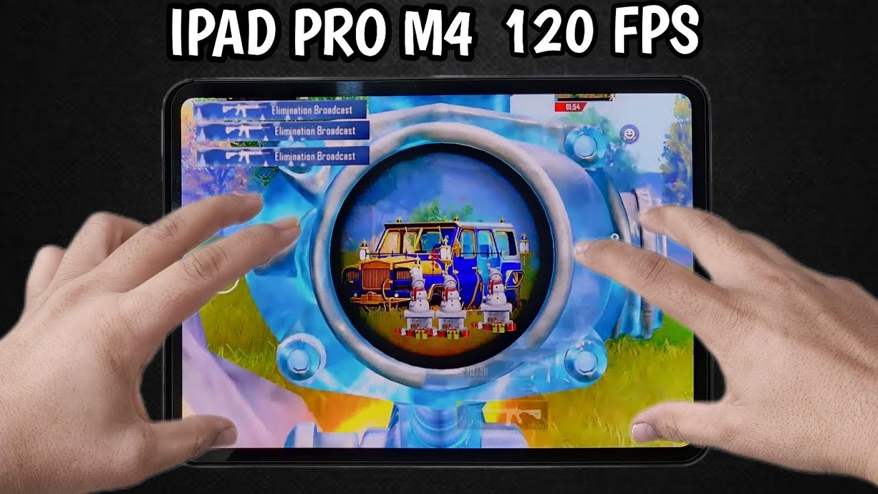 IPAD PRO M4 😍 PUBG HANDCAM🔥 SMOOTH+120 FPS 🔥 PUBG TEST/ GAMEPLAY/ BEST SENSITIVITY 