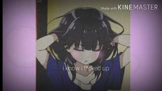 Nightcore with lyrics - Supalonely