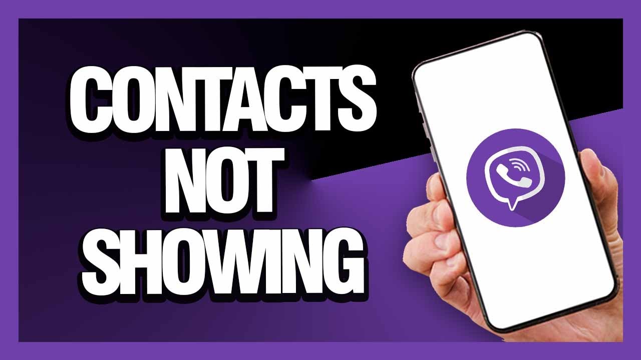 How to Fix Viber App Contacts Not Showing - Android & Ios | Final ...