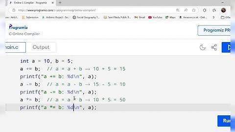 Assignment Operators in C |Coding Demo 💻✨#CProgramming #AssignmentOperators #CodingTutorial #LearnC