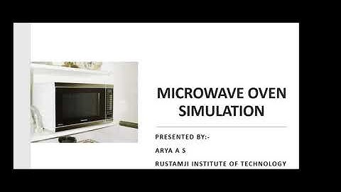 Microwave Oven Simulation Project Video Presentation by Arya A S @EmertxeTrainings