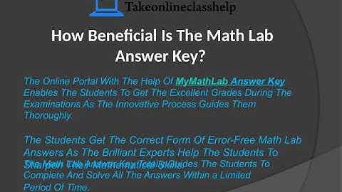 MyMathLab Answers : How do the students get very good help in the MathLab portal?