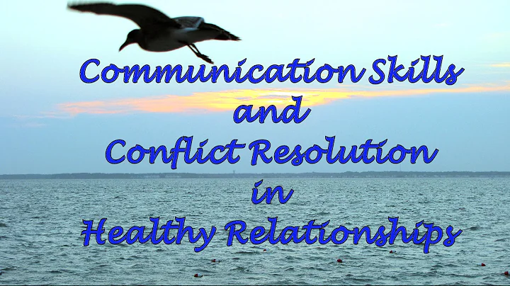 Communication Skills and Conflict Resolution in He...