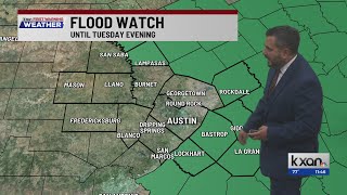 Flash Flood Watch remains in effect through Tuesday | KXAN weather update June 15 @kxan_news