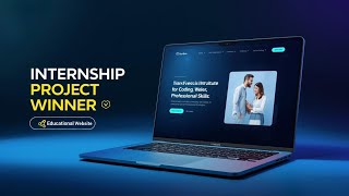 Modern Institute Website Design | Internship Project Showcase