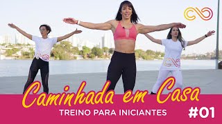 🎁🎁 CHEGOU! 🎁🎁 - Caminhada em casa - iniciantes #01! - Carol Borba