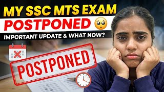 My Ssc Mts Exam Postponed Rekha Horazon