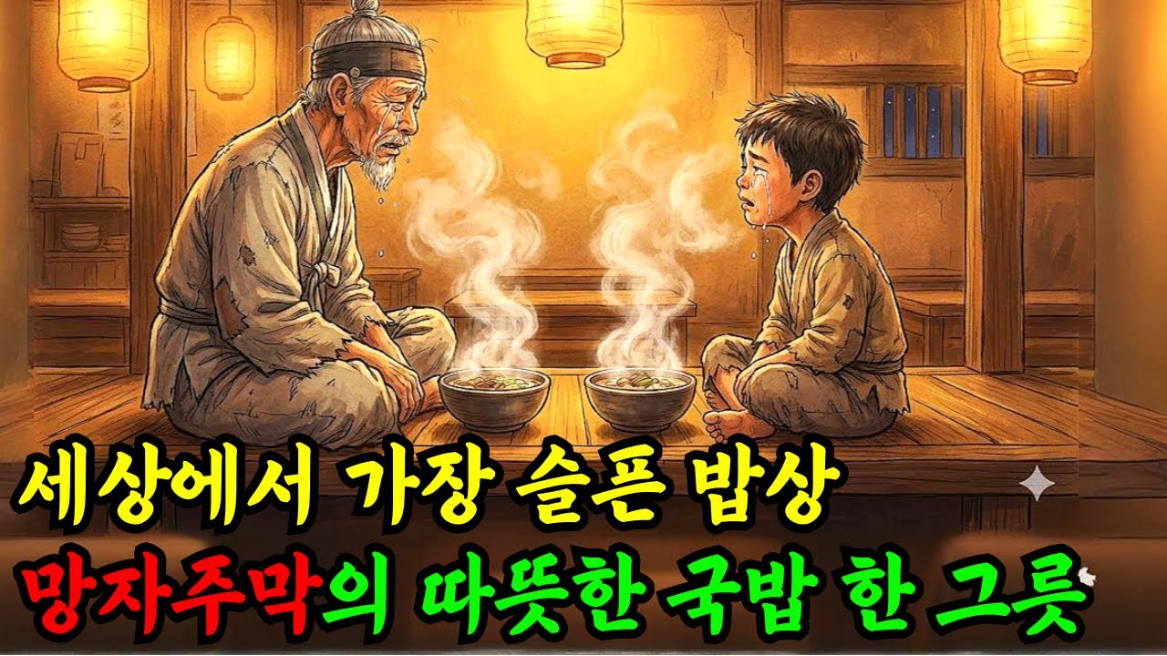 세상에서 가장 슬픈 밥상, 망자주막의 따뜻한 국밥 한 그릇