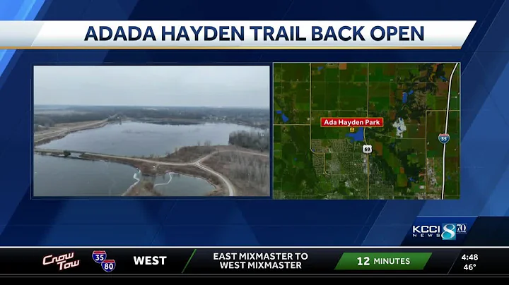 Ada Hayden Trail in Ames set to reopen after construction