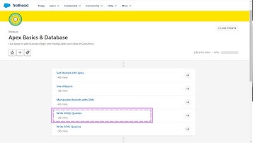Write SOQL Queries || Apex Basics & Database