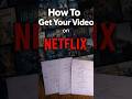 How to Get Your Script on Netflix (The Right Way) #netflix #howto