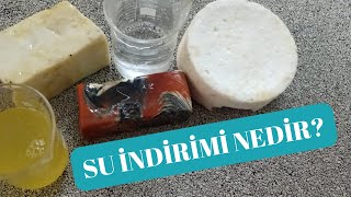 Su İndi̇ri̇mi̇ Nedi̇r? Sabun Yapımında Tam Su Ile Su İndi̇ri̇mi̇ Nasıl Olur?