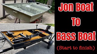 Start to Finish Jon Boat to Bass Boat | 10' PolarKraft Dakota