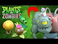 Making a collection of plants 🌱Part2 ✯ Plants vs Zombies ✯ BONUS Miniature Dr Zomboss ➤ Polymer Clay