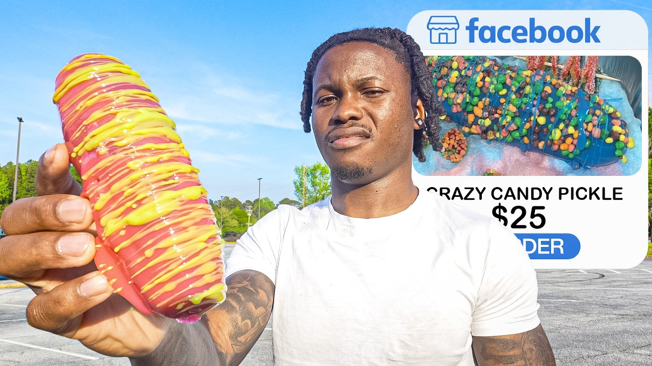 I TRIED FACEBOOK MARKETPLACE FOOD..