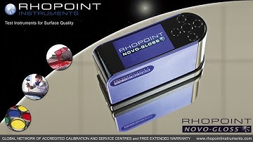 Novo-Gloss Glossmeters from Rhopoint Instruments