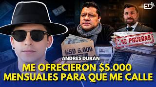 “Let them come out and SAY it’s a LIE so I can PRESENT the PROOF” — Andrés Durán.